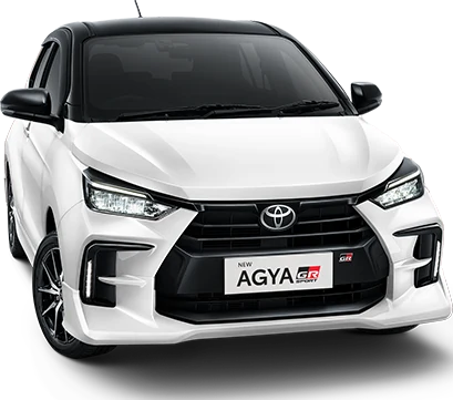 Toyota Agya Black - White: tampilan warna resmi, harga mulai Rp 221.970.000 OTR (diskon agya gr)