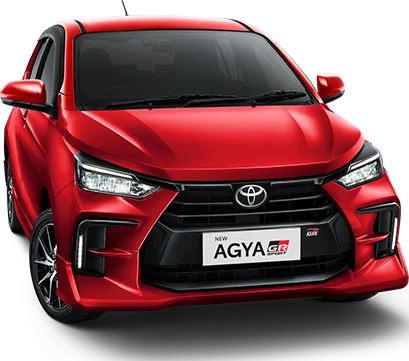 Warna Red pada Toyota Agya, referensi diskon agya gr Samarinda