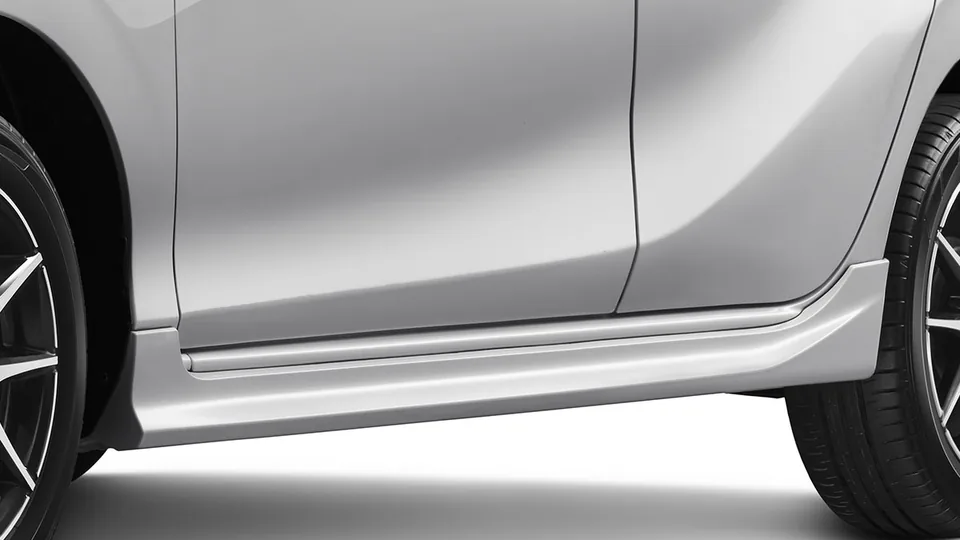 GR Side Skirt pada Toyota Agya, bagian dari ulasan diskon agya gr