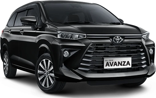 Foto Toyota Avanza Black Metallic untuk membandingkan pilihan warna sebelum membeli di Samarinda (warna avanza)