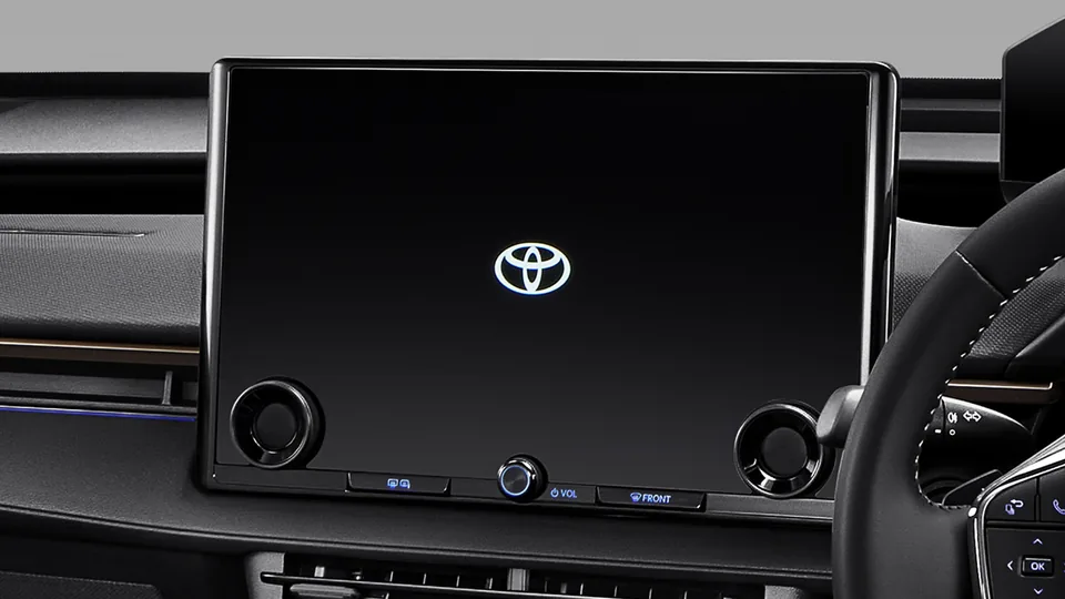 Interior Toyota bZ4X: New Bigger 14" Head Unit – referensi promo bz4x