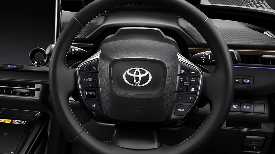 Interior Toyota bZ4X: New Paddle Shift – referensi promo bz4x