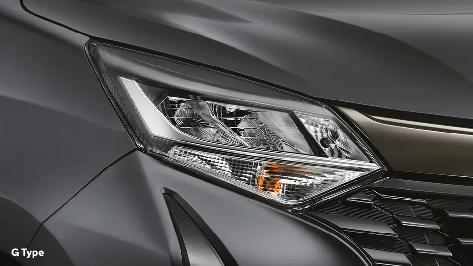 New Smoked Headlamp pada Toyota Calya, bagian dari ulasan review calya