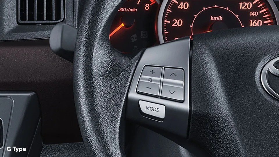 Kabin Toyota Calya (Audio Steering Switch (G Type)) untuk pencarian calya berapa cc