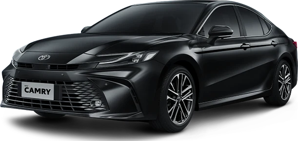 Toyota Camry berwarna Attitude Black (Spot Order*) – spek camry | harga Rp 916.430.000 OTR Samarinda