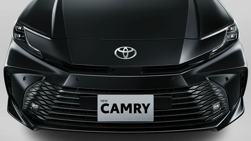 Tampak luar Toyota Camry – New Hammerhead Design; harga OTR Samarinda mulai Rp 916.430.000 (otr camry)