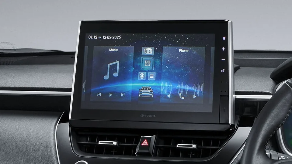 Interior Toyota Corolla Cross: New 10" Multi-Purpose Head Unit with Wireless Smartphone Connectivity – referensi review corolla cross