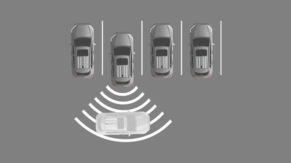 Rear Crossing Traffic Alert pada Toyota Corolla Cross, bagian dari fitur keselamatan yang dicari lewat diskon corolla cross hybrid