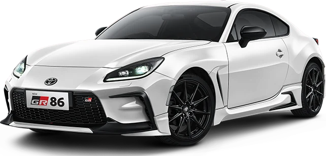 Toyota GR 86 warna Crystal White Pearl – salah satu dari 7 pilihan warna resmi (dp gr86)