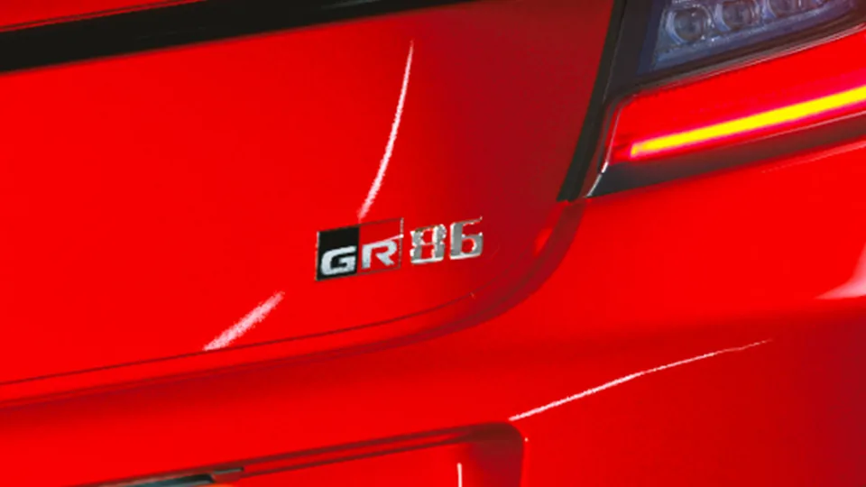 Foto detail bodi Toyota GR 86: GR 86 Grade Emblem (review gr86)