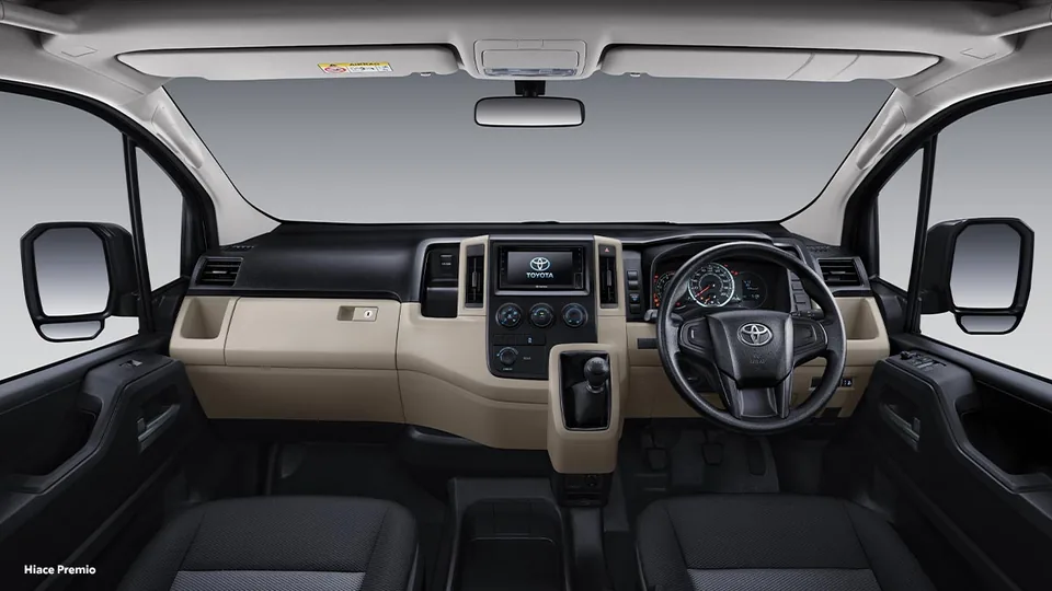 Interior Toyota Hiace: Exclusive Dashboard Design (Hiace Premio) – referensi 2025 hiace review
