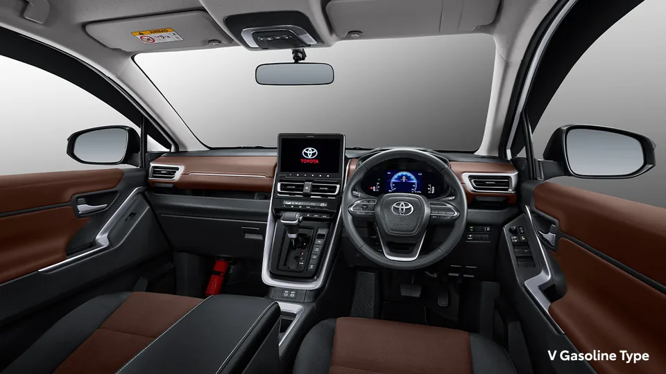 Remarkable Dashboard di dalam Toyota Kijang Innova Zenix, ditampilkan untuk calon pembeli di Samarinda (spek innova zenix)