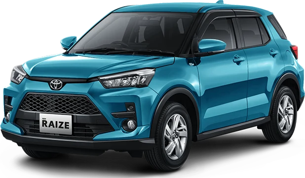 Warna Turquoise MM pada Toyota Raize, referensi spek raize Samarinda
