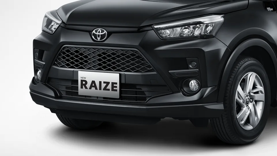 Eksterior Toyota Raize: High Ground Clearance – referensi promo raize