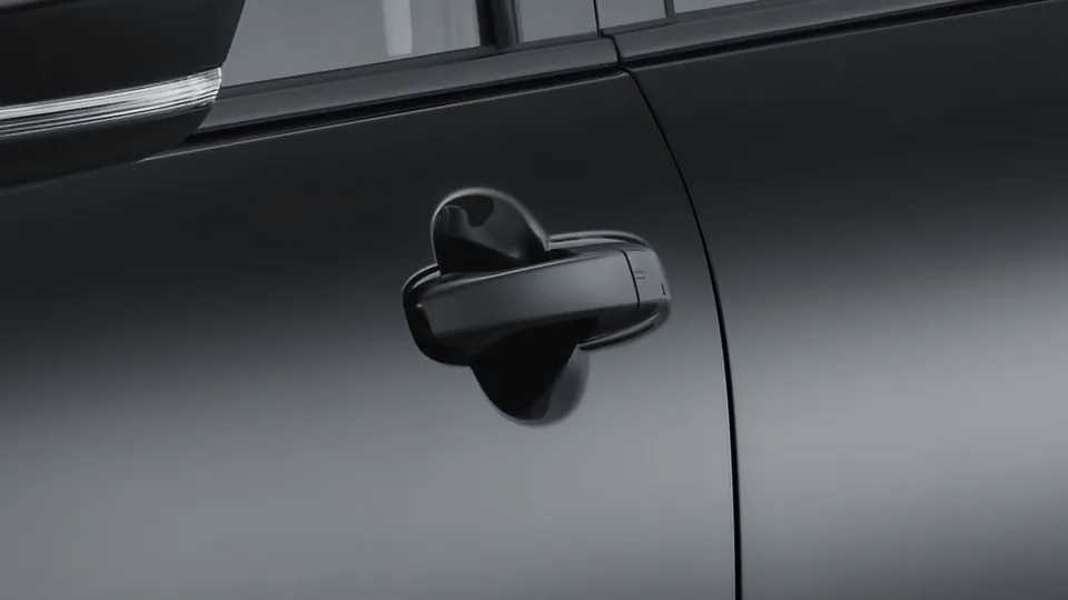 Detail eksterior Toyota Raize (Body Color Door Outside Handle) untuk pembeli di Samarinda (review raize)