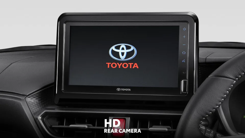 Foto interior Toyota Raize: New 9" Head Unit with Smarphone Connectivity (review raize)