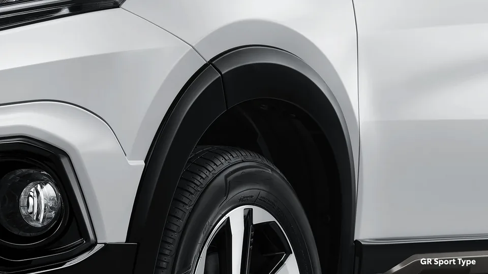 Foto detail bodi Toyota Rush: New Black Glossy Over Fender (warna rush)