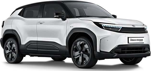 Toyota Urban Cruiser Black - Pearl Arctic White**: tampilan warna resmi, harga mulai Rp 767.800.000 OTR (dimensi urban cruiser)