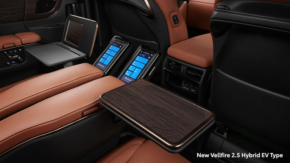 Interior Toyota Vellfire: Enhance Productivity with Luxurious Multifunctional Table – referensi spek vellfire