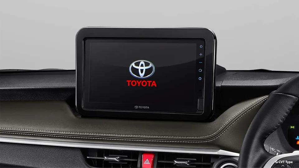 Interior Toyota Vios: 9" Floating Audio Head Unit With Smartphone Connectivity – referensi review vios g
