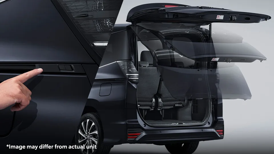 Foto detail bodi Toyota Voxy: Dashing Power Back Door With Side Button (spek voxy)