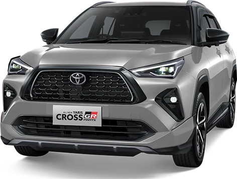 Warna Silver Metallic (Spot Order*) pada Toyota Yaris Cross, referensi warna yaris cross Samarinda
