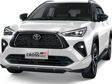 Toyota Yaris Cross Super White II (Spot Order*): tampilan warna resmi, harga mulai Rp 412.470.000 OTR (warna yaris cross)